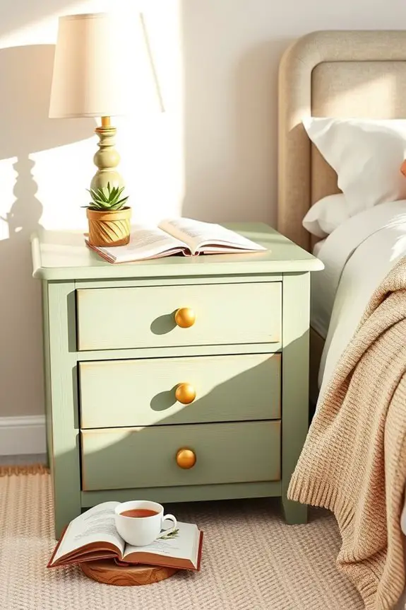 painted nightstand transformation tips