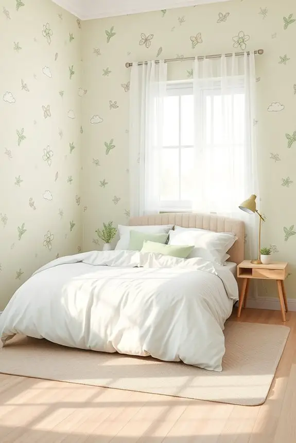 pale apple green charm