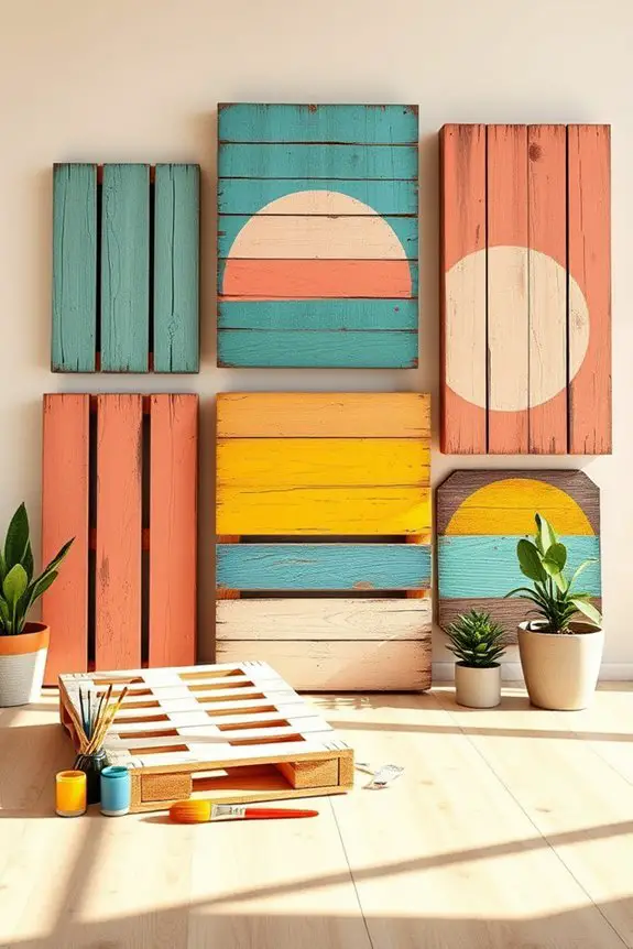 pallet art creativity project