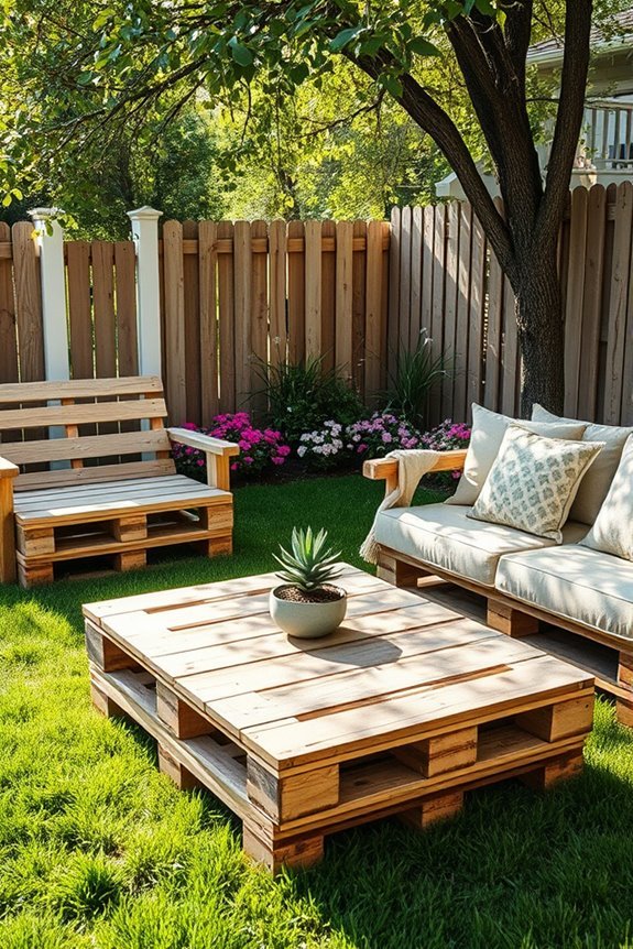 pallet furniture creative transformation