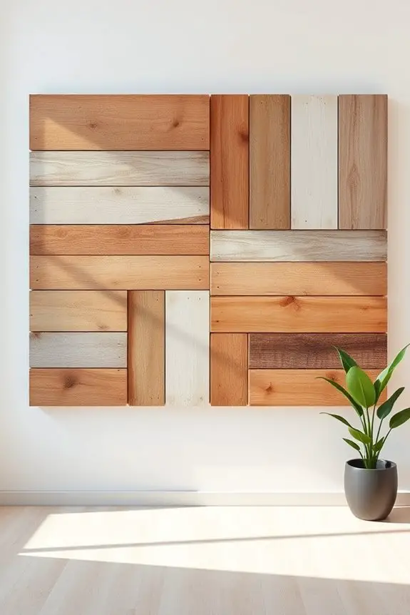 pallet wood wall art