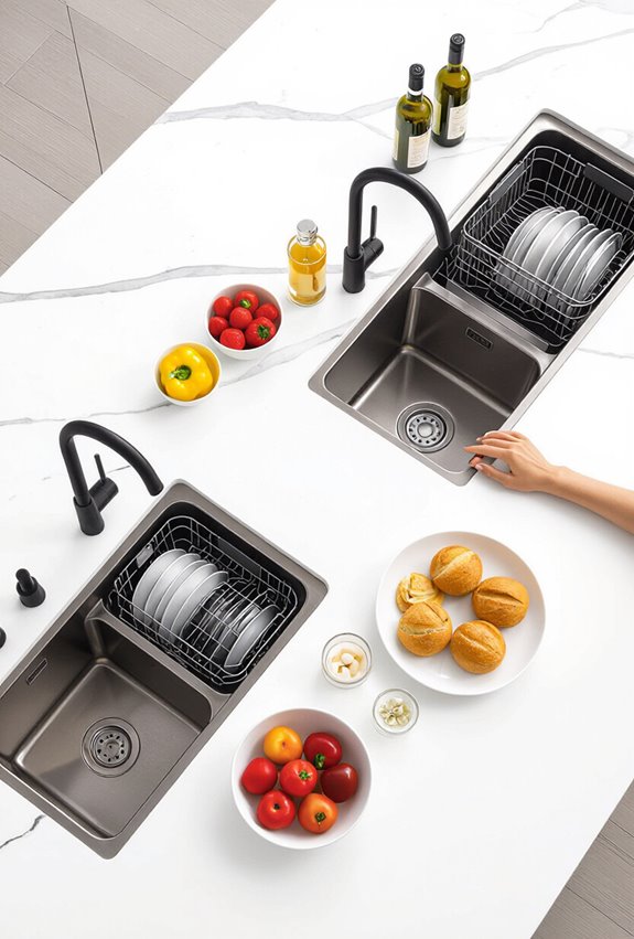 parallel sinks for entertaining