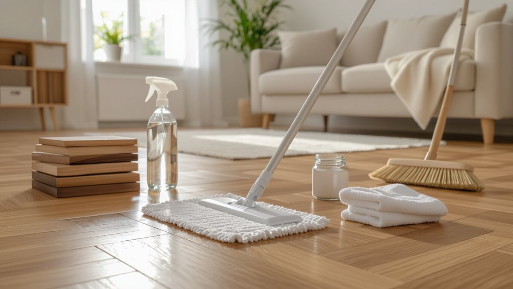 parquet floor care guide