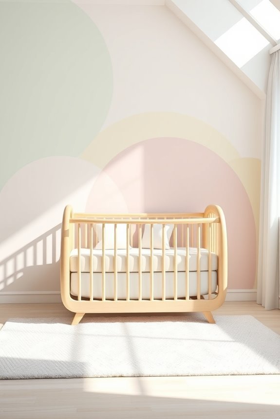 pastel color block nursery