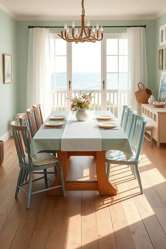 pastel colors create serenity