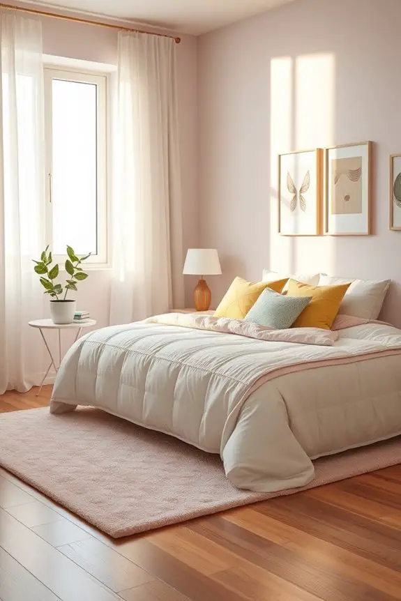 pastel colors for tranquility