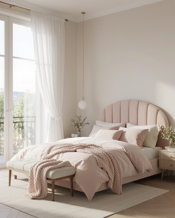 pastel textiles and accents