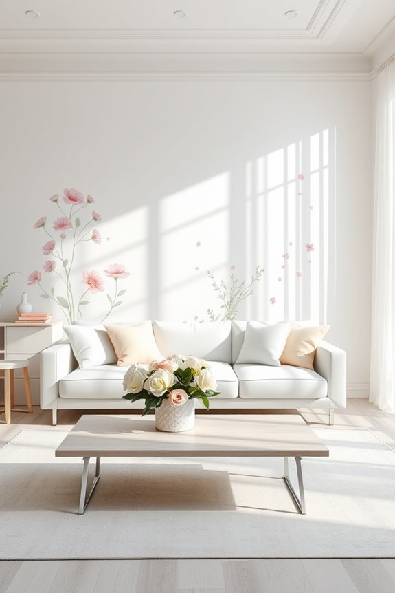 pastel wall decals transformation