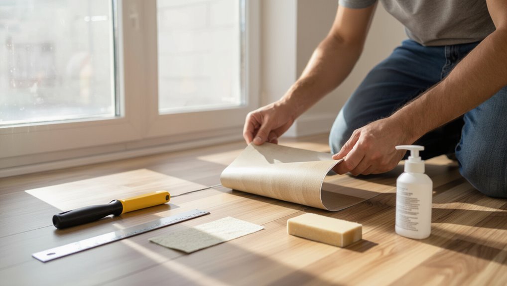 patch and repair flooring