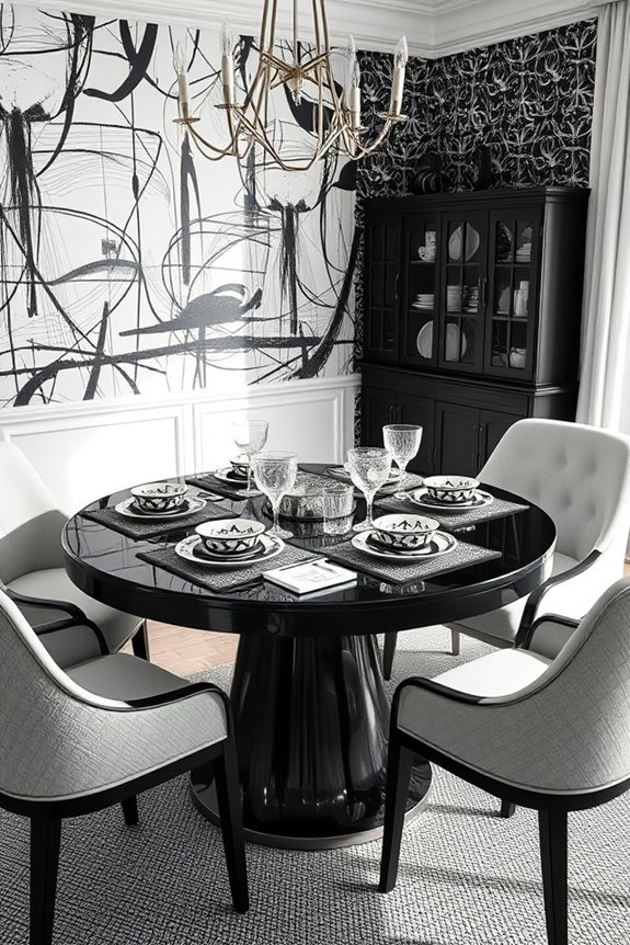 pattern mixing for dining