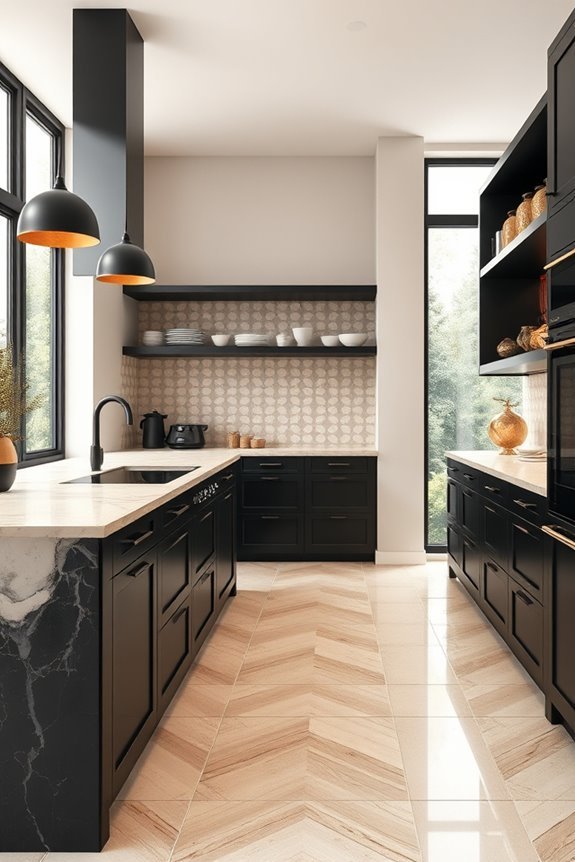 patterns enhance kitchen aesthetic