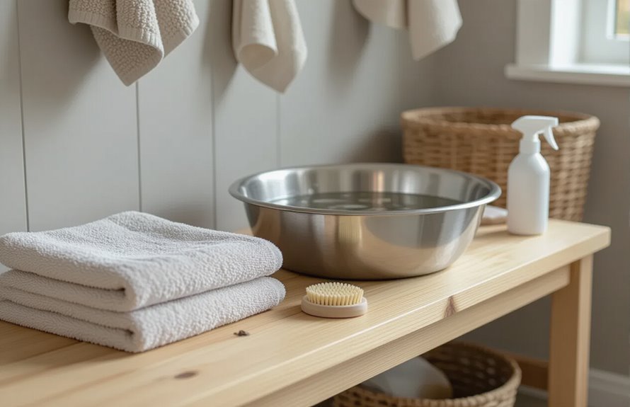 paw cleaning entryway station