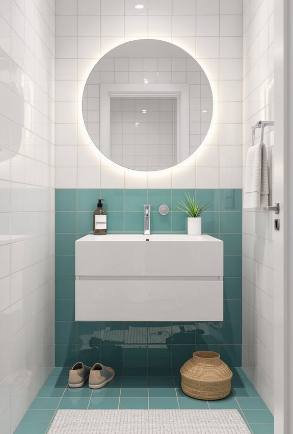 peel and stick kids bathroomtiles