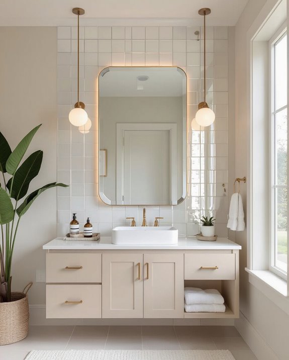 peel and stick mirror tiles