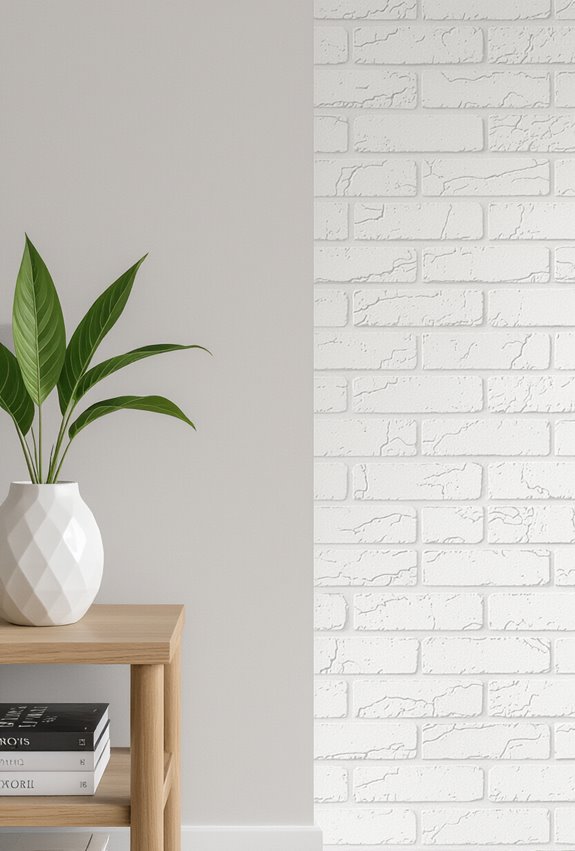 peel and stick realistic faux brick