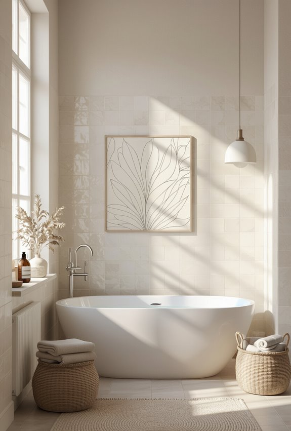 peelable ceramic look tile murals
