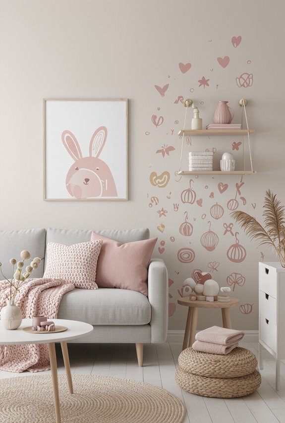 peelable murals for renters