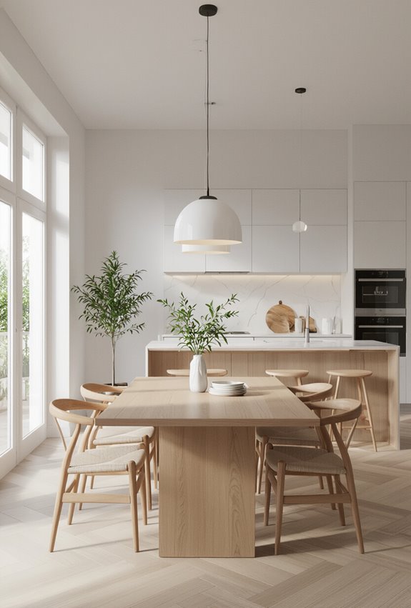pendant groupings define zones