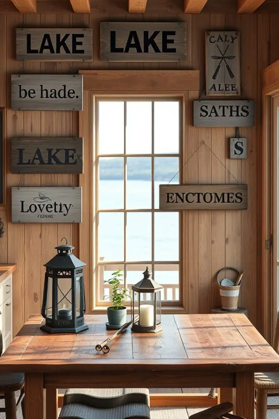 personalized area signage ideas
