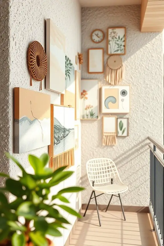 personalized artistic collage display
