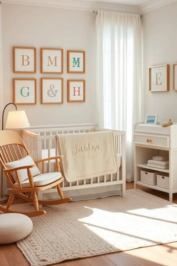 personalized baby room decor