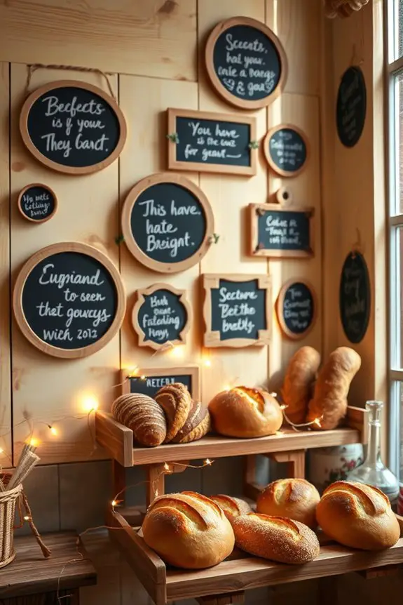 personalized bakery customer greetings