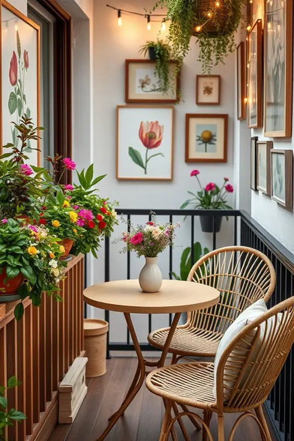 personalized balcony wall art