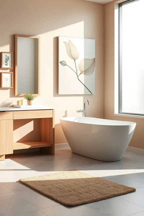 personalized bathroom artwork ideas