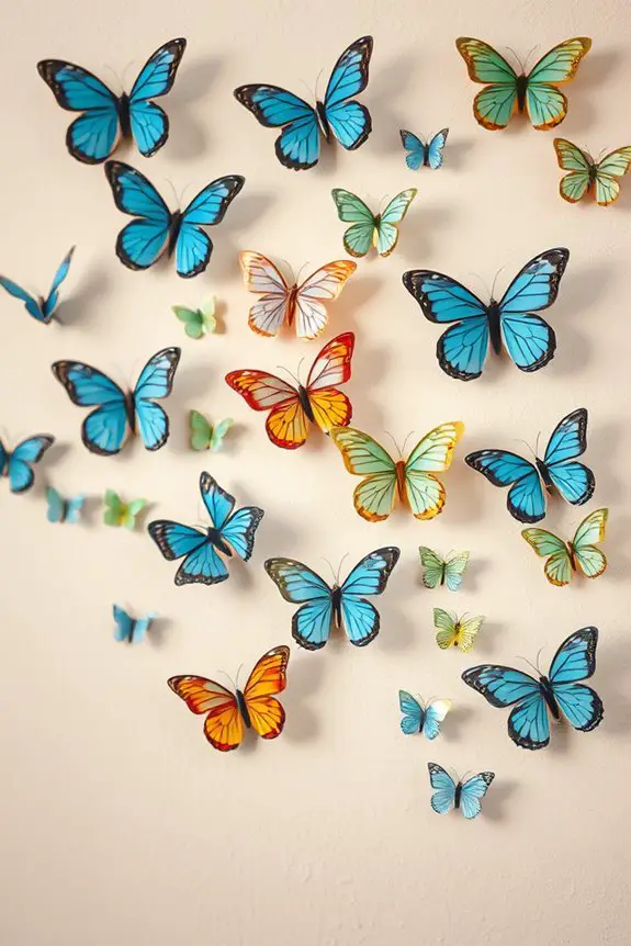 personalized butterfly nature collage