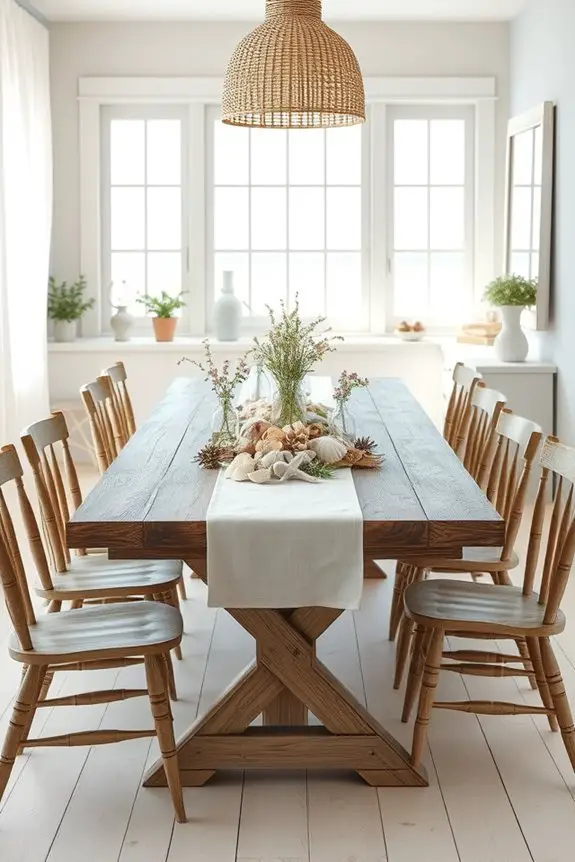 personalized coastal dining decor