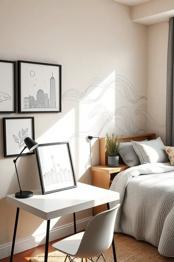 personalized college room art