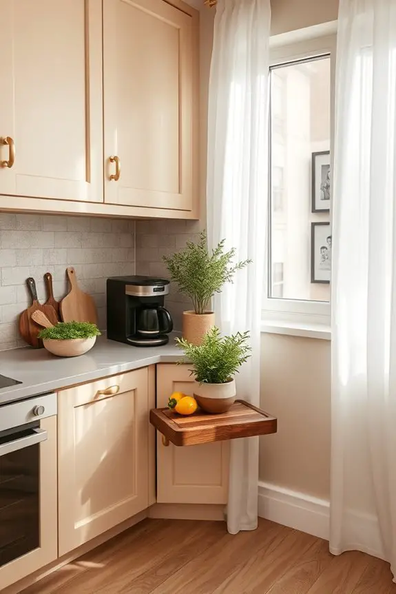 personalized corner kitchen decor