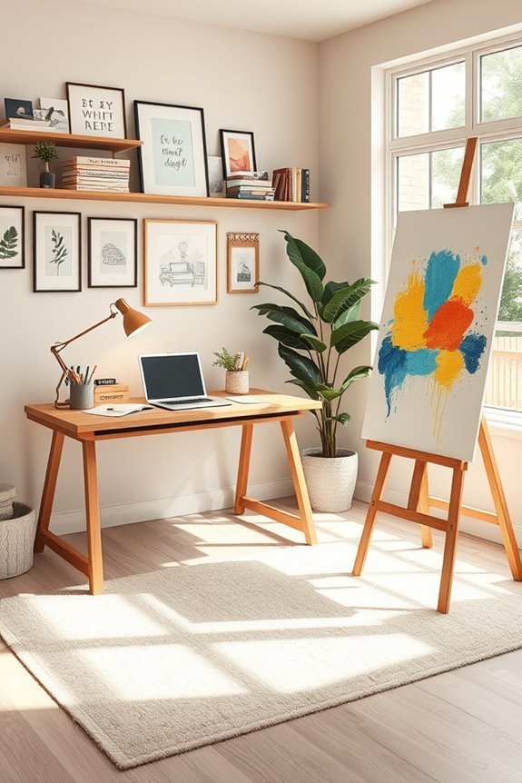 personalized creative workspace design