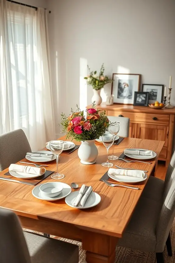 personalized dining room decor