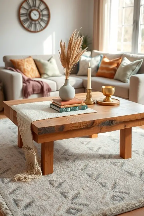 personalized diy coffee table