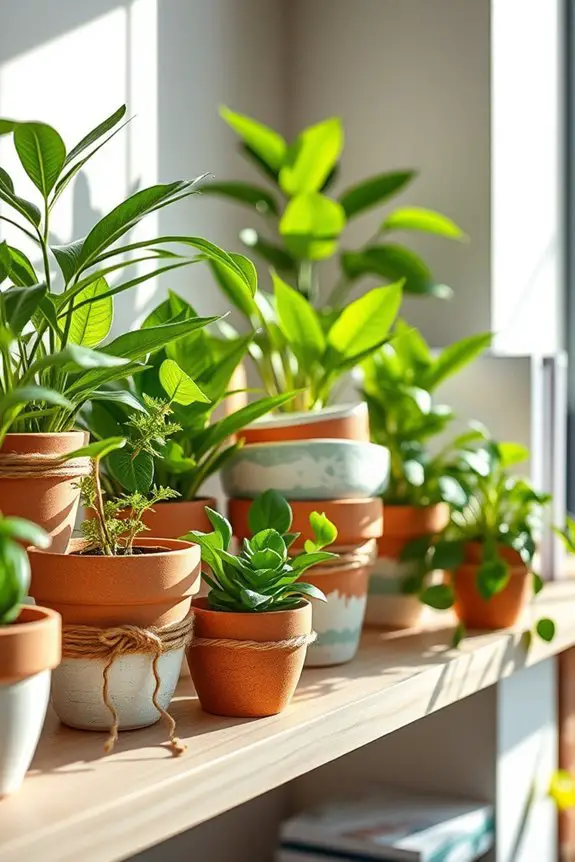 personalized diy plant pots