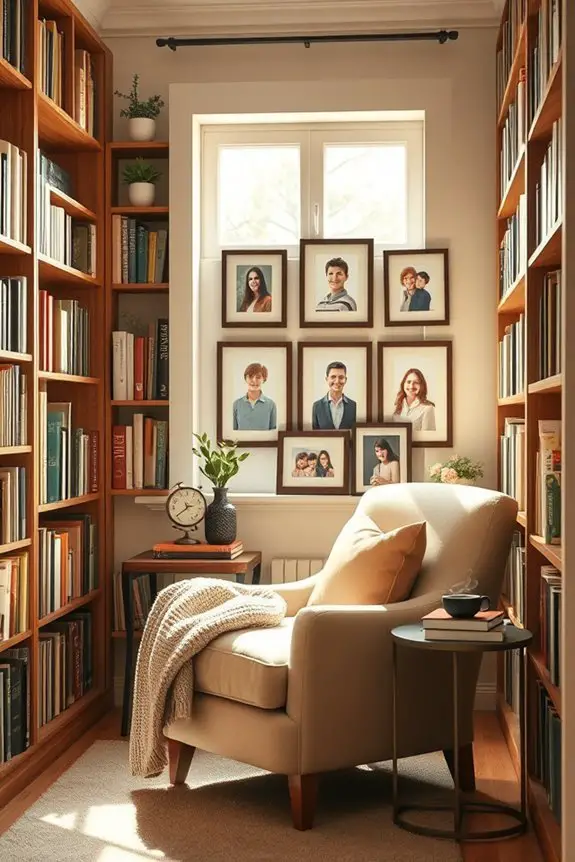 personalized family photo display