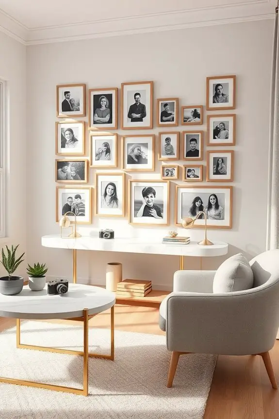 personalized family photo displays