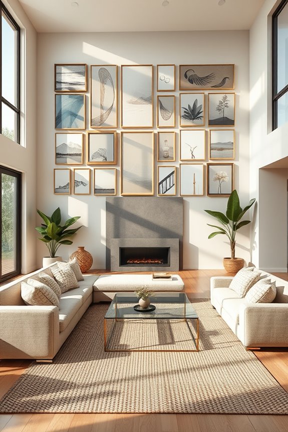 personalized gallery wall design