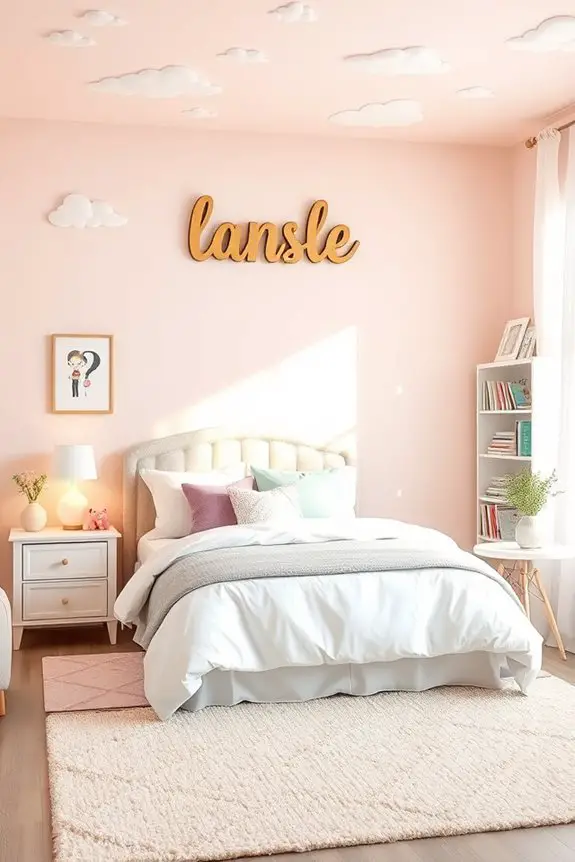 personalized girl s bedroom decor