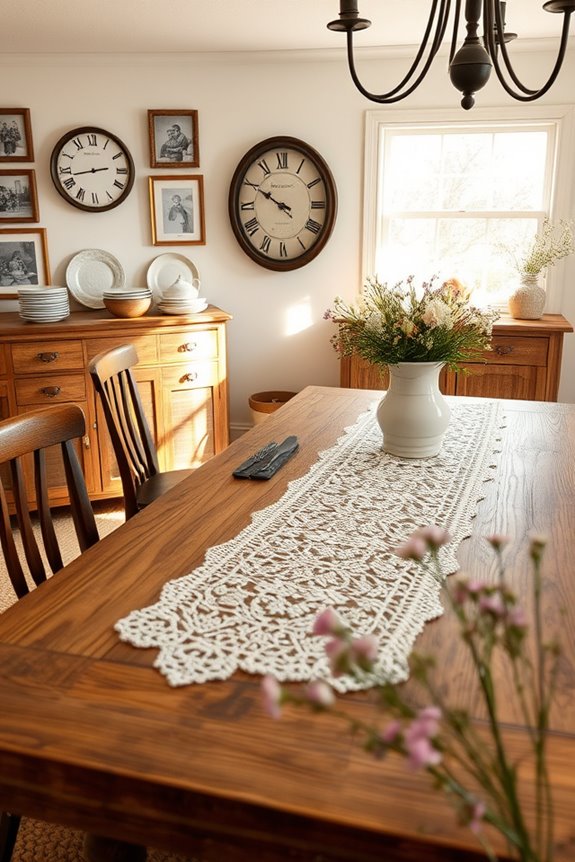 personalized heirloom dining decor