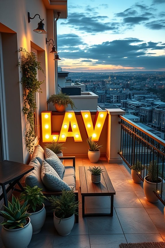 personalized illuminated name signs