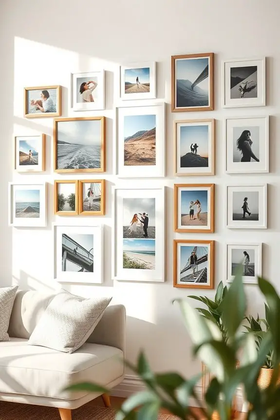 personalized instagram photo wall