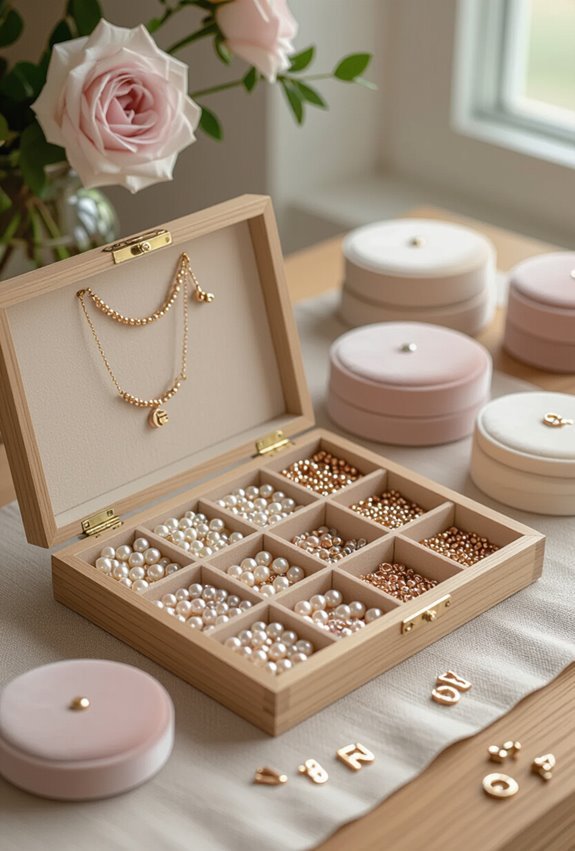 personalized jewelry making station