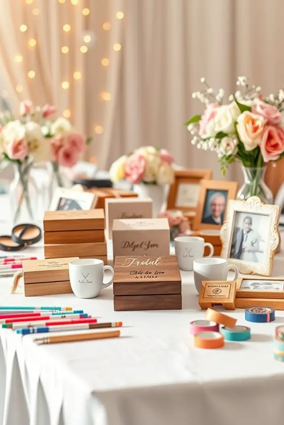 personalized keepsake memory station