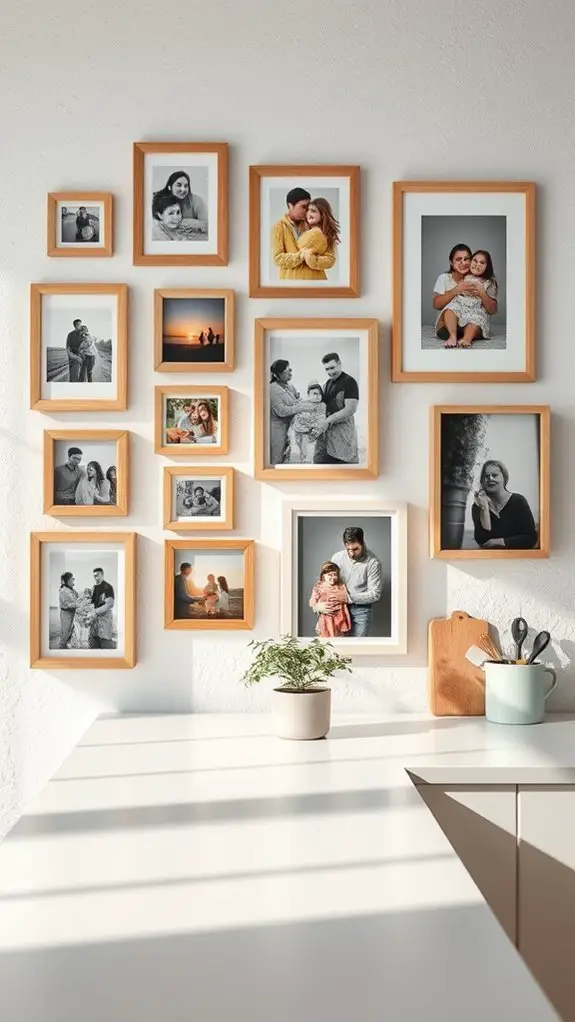 personalized kitchen photo collage
