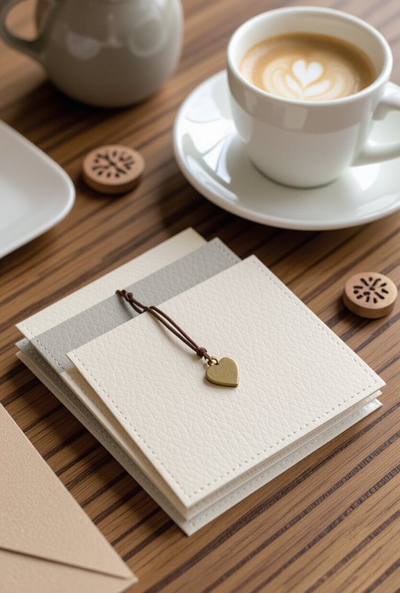 personalized loyalty keepsake cards