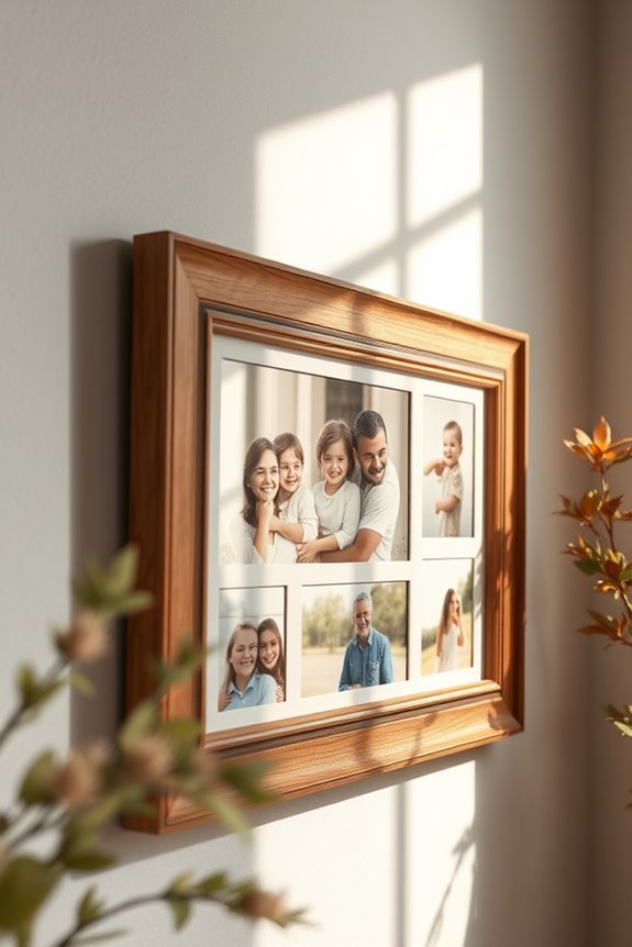 personalized memory display frames