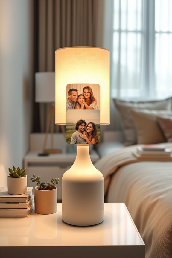 personalized memory illuminating decor