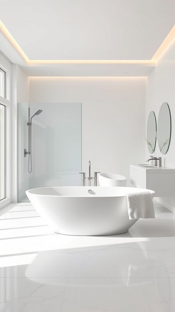 personalized minimalist bathroom design